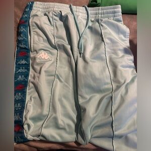 light blue kapa pants